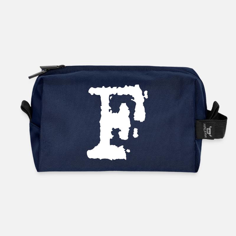 F - Recycelte Kulturtasche - Navy