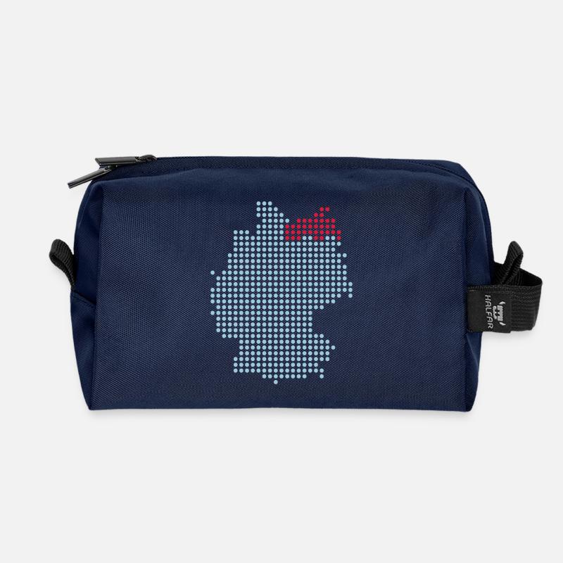 Mecklenburg-Vorpommern - Recycelte Kulturtasche - Navy