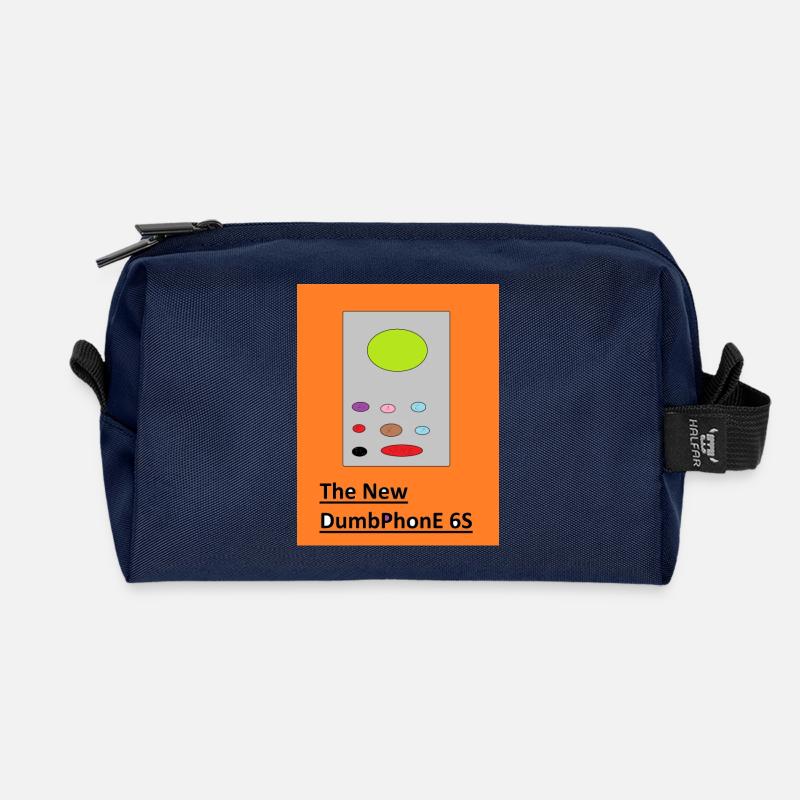 The New DumbPhone 6S Retro - Recycelte Kulturtasche - Navy