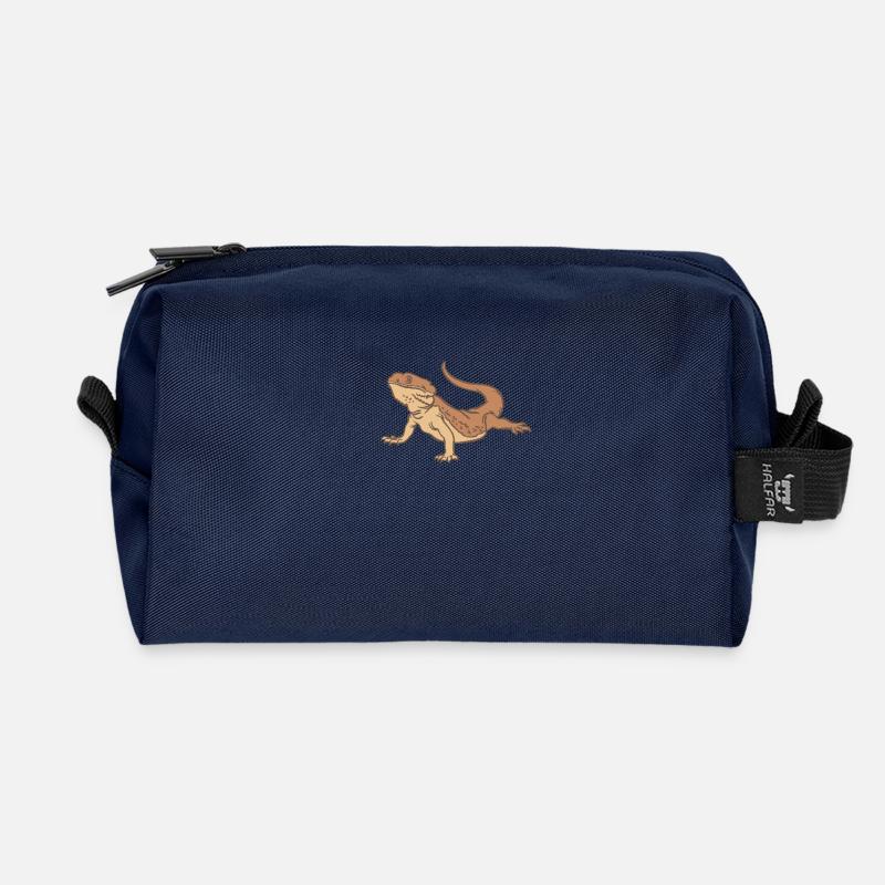 Bartagame - Recycelte Kulturtasche - Navy