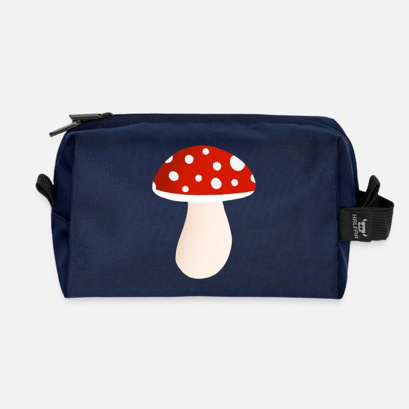 Fliegenpilz - Recycelte Kulturtasche - Navy