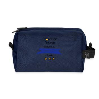 Großartige Freunde - Recycelte Kulturtasche - Navy - Vorne