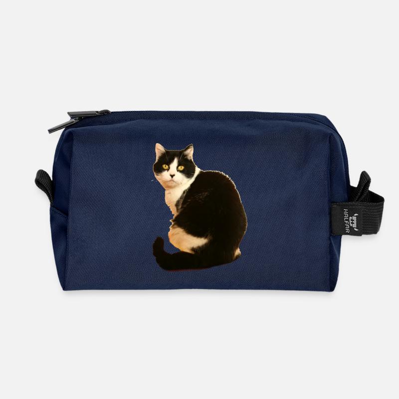 emma - Recycelte Kulturtasche - Navy