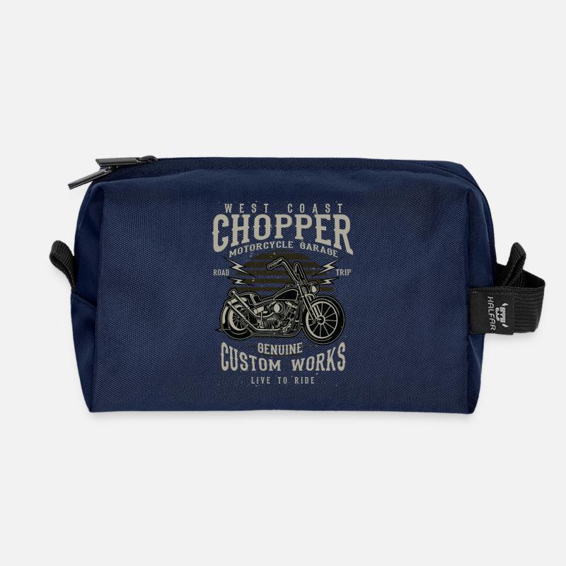 Chopper - Recycelte Kulturtasche - Navy