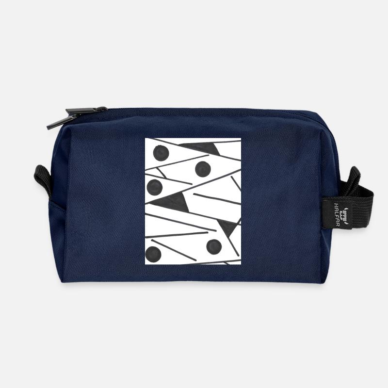 sigma - Recycled Toiletry Zip Bag - navy