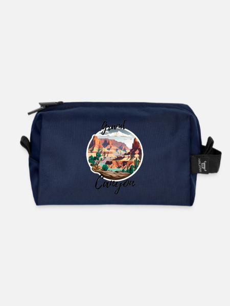 Grand Canyon - Recycelte Kulturtasche - Navy