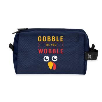 Thanksgiving Mama Mutter Oma Großmutter - Recycelte Kulturtasche - Navy - Vorne