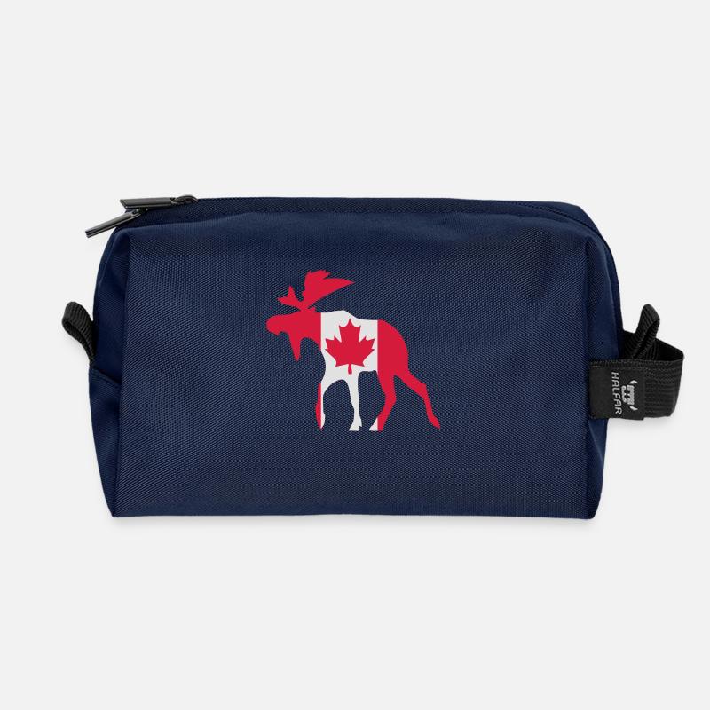 canada - Recycelte Kulturtasche - Navy