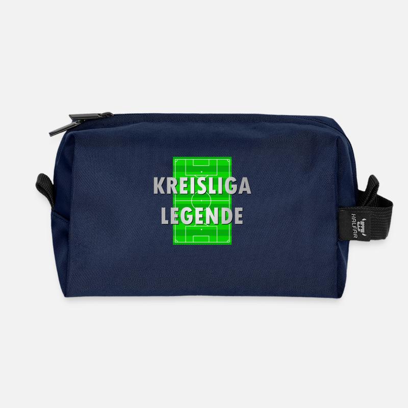 Kreisligalegende1 - Recycelte Kulturtasche - Navy
