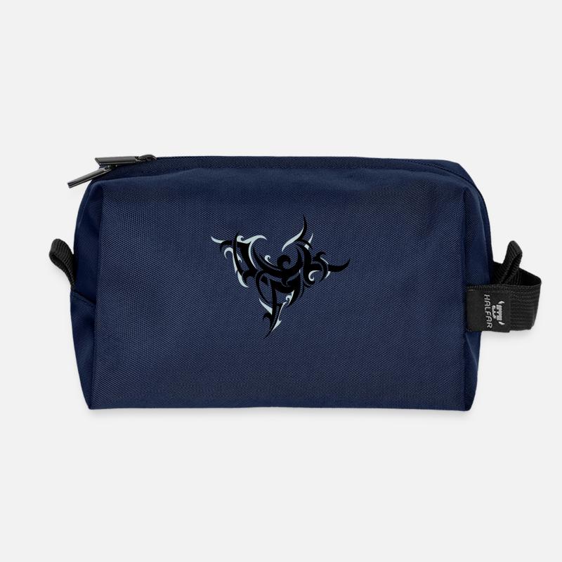 Tribal 2 - Recycelte Kulturtasche - Navy
