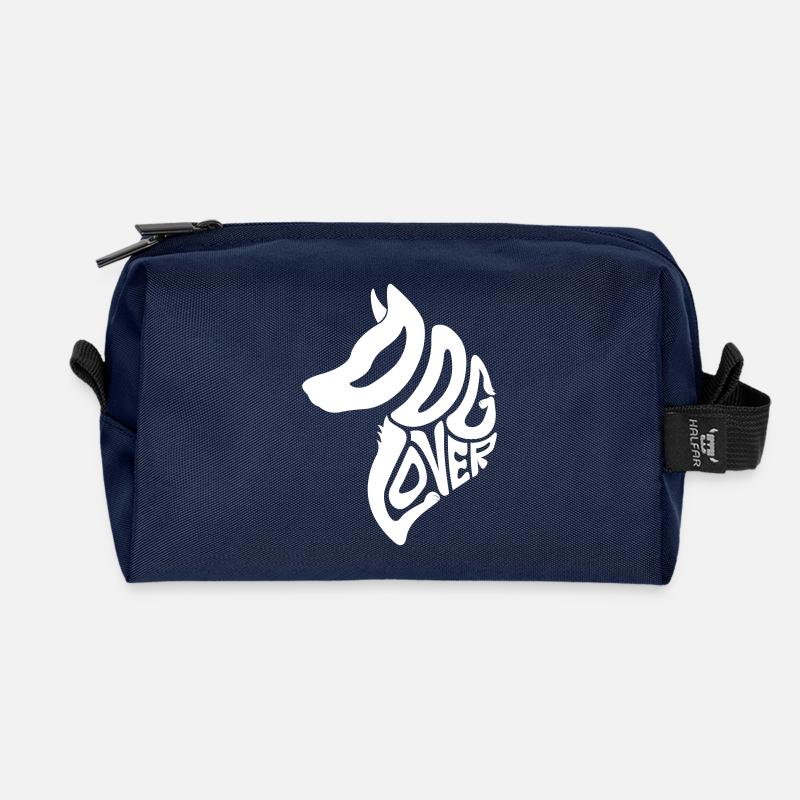 doglover - Recycelte Kulturtasche - Navy