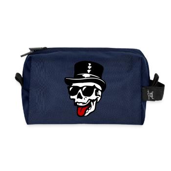 Groom Squelette - Trousse de toilette en tissu recyclé - marine - Devant