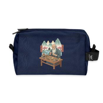 Pyro Fireworks - Recycled Toiletry Zip Bag - navy - Front