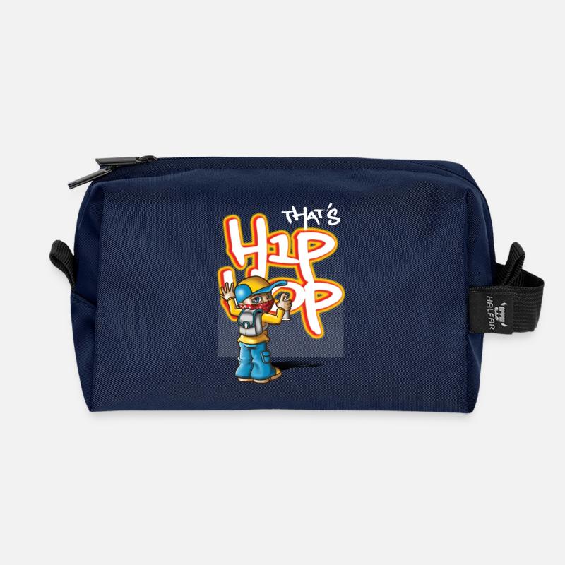 Das ist Hip-Hop - Recycelte Kulturtasche - Navy