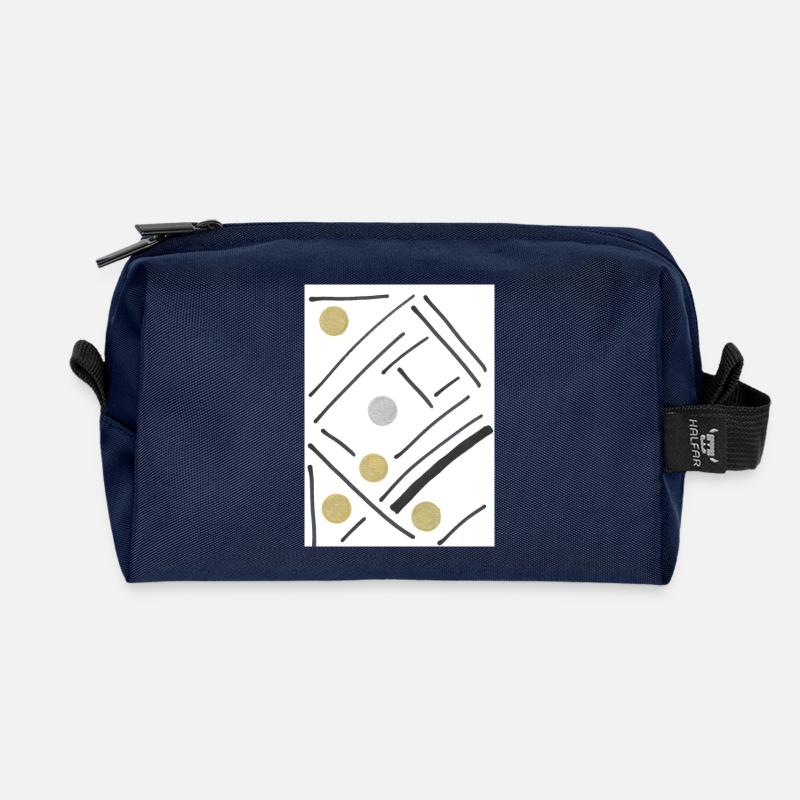 Sugar - Recycled Toiletry Zip Bag - navy