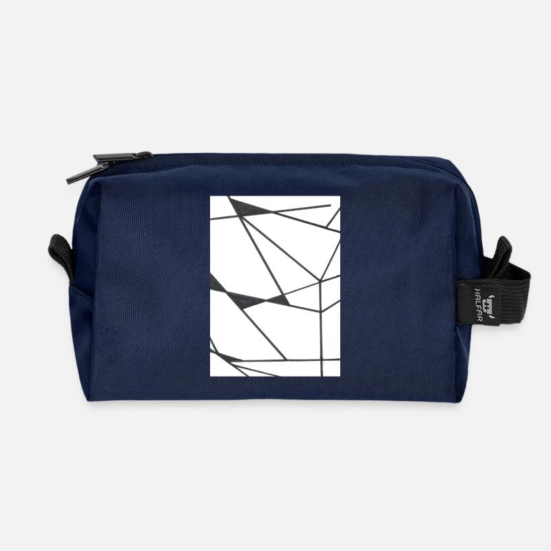 said - Recycled Toiletry Zip Bag - navy