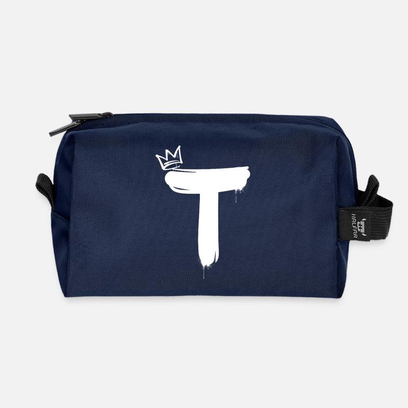 T - Recycelte Kulturtasche - Navy
