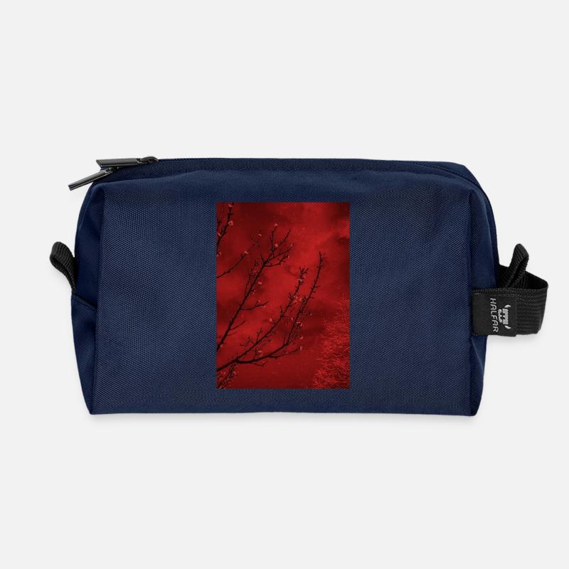 Verfallen - Recycelte Kulturtasche - Navy