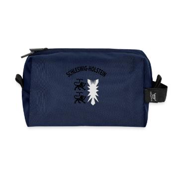 Schleswig-Holstein - Recycelte Kulturtasche - Navy - Vorne