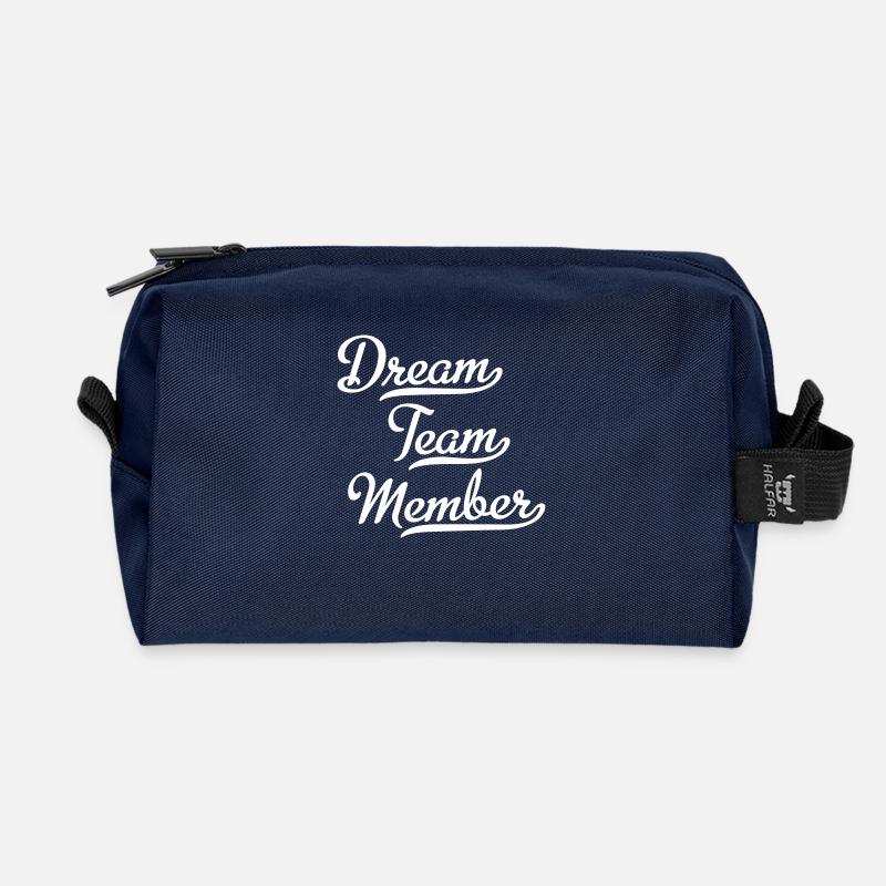 Dream Team Mitglied - Recycelte Kulturtasche - Navy