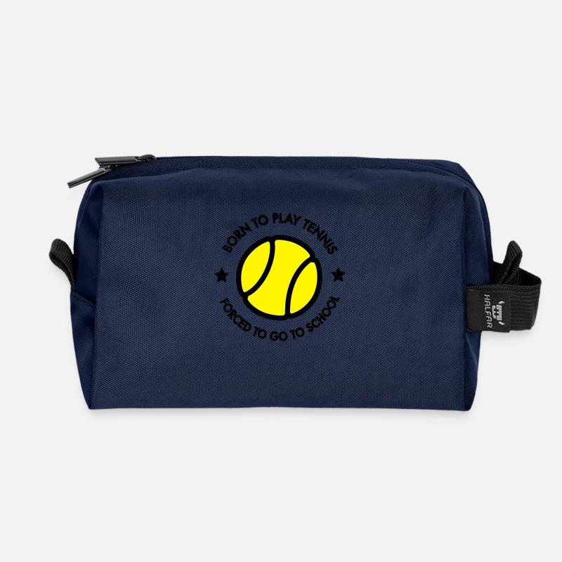 Tennis - Recycelte Kulturtasche - Navy