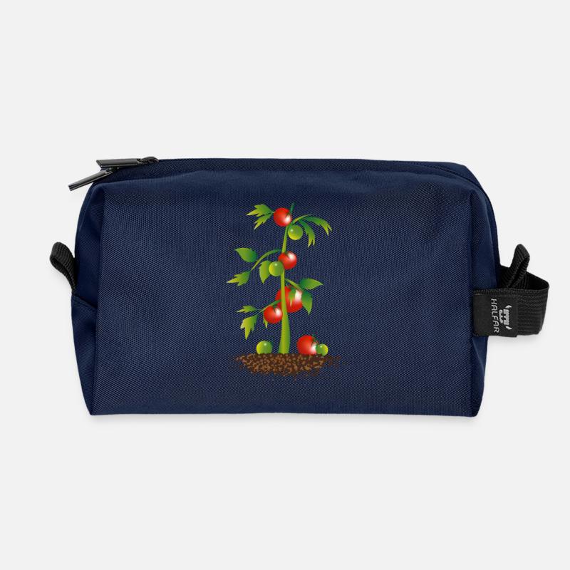 Tomaten Pflanze - Recycelte Kulturtasche - Navy