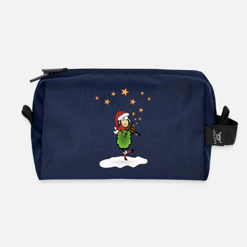 Weihnachten Folk music - Recycelte Kulturtasche - Navy