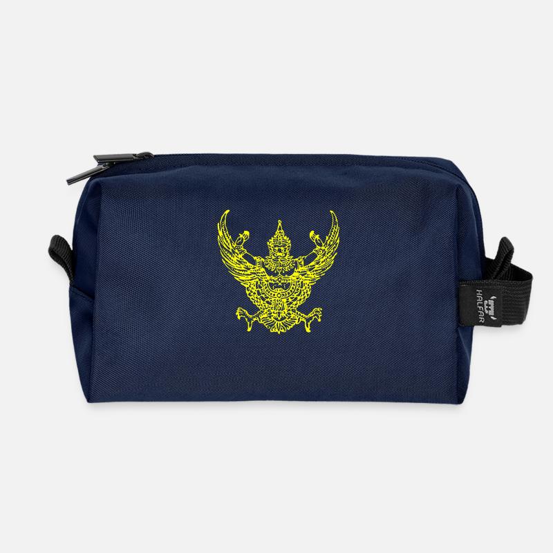 Thailand - Recycelte Kulturtasche - Navy