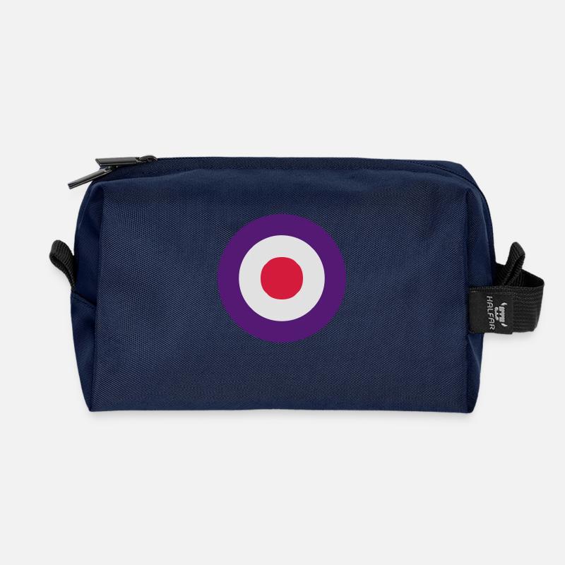 mod symbol - Recycelte Kulturtasche - Navy