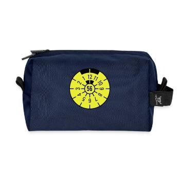 TÜV 1956 - Recycelte Kulturtasche - Navy - Vorne