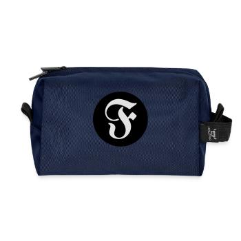 Frankfurt - Recycelte Kulturtasche - Navy - Vorne