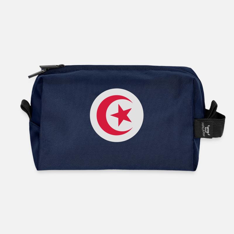 Tunesien - Recycelte Kulturtasche - Navy