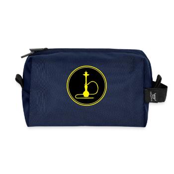 shisha icon - Recycelte Kulturtasche - Navy - Vorne