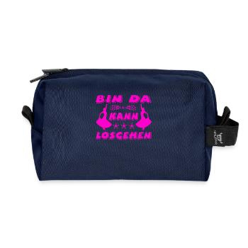 Tanzen - Recycelte Kulturtasche - Navy - Vorne