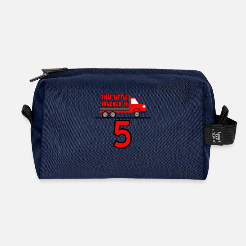 Truck - Recycelte Kulturtasche - Navy