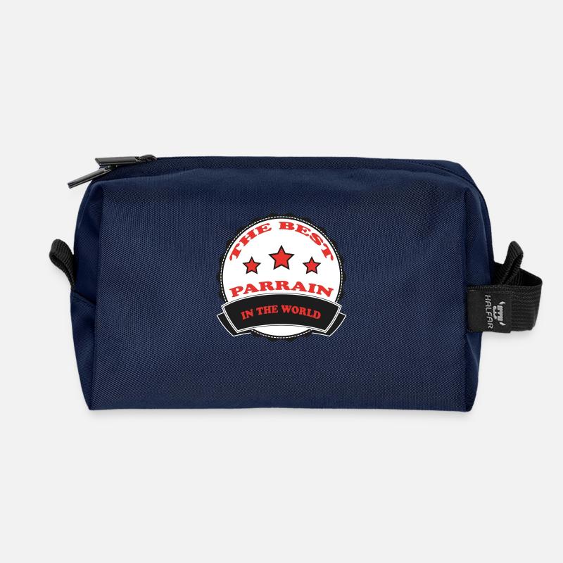 Das Beste PARRAIN - Recycelte Kulturtasche - Navy