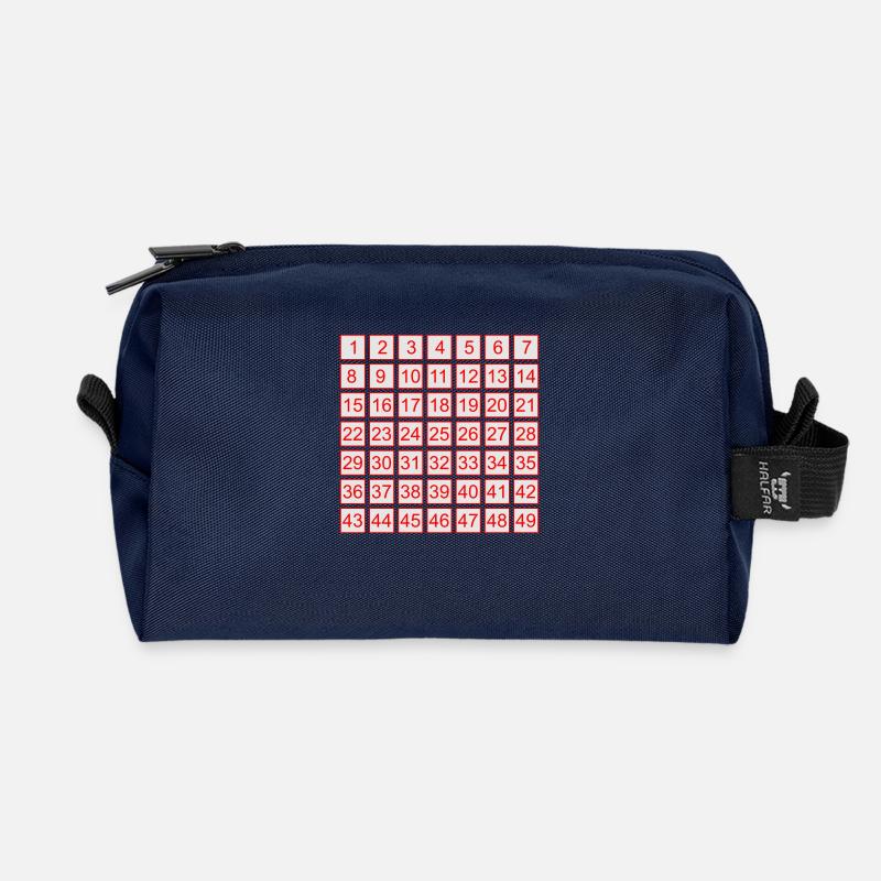 lotto - Recycelte Kulturtasche - Navy