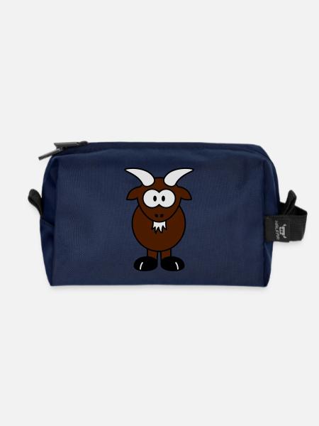 goat - Recycelte Kulturtasche - Navy