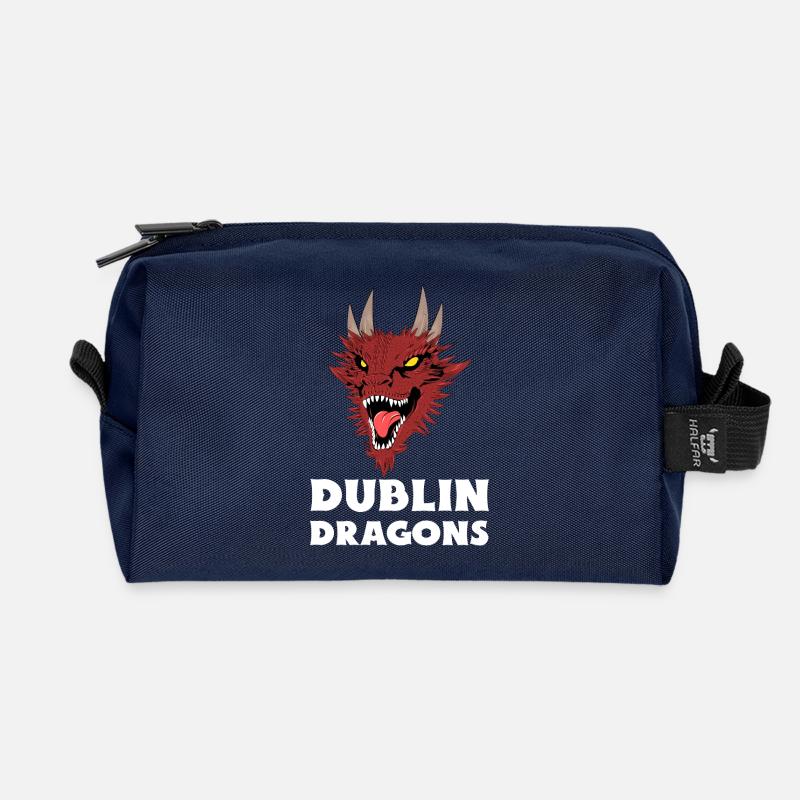 Dublin Dragons Irland - Recycelte Kulturtasche - Navy