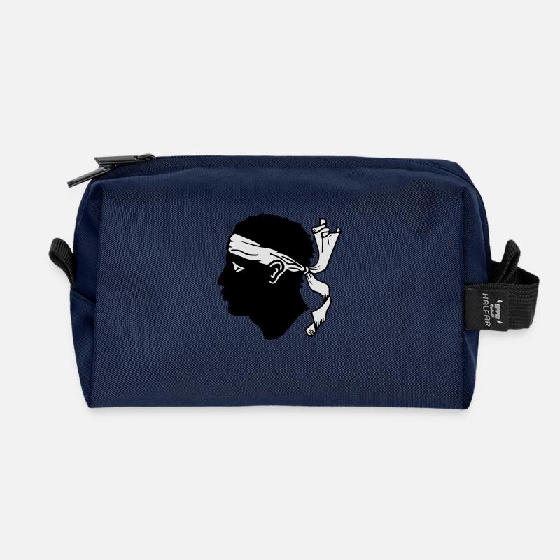 drapeau_corse2 - Recycelte Kulturtasche - Navy