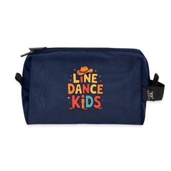 Line Dance Kids Kinder tanzen Linedance - Recycelte Kulturtasche - Navy - Vorne