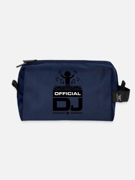 Dj Turntables - Recycelte Kulturtasche - Navy