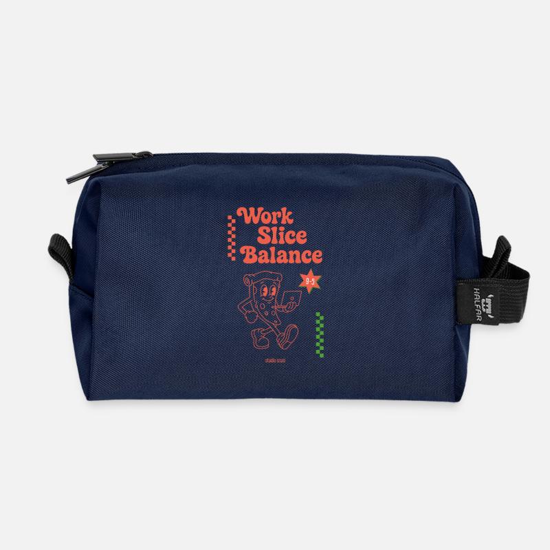 Work Slice Balance by studio scusi - Recycelte Kulturtasche - Navy