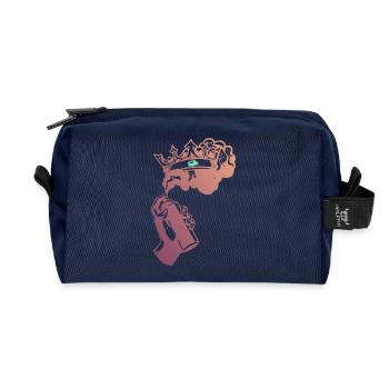 Royal Vape Mist - Recycelte Kulturtasche - Navy - Vorne