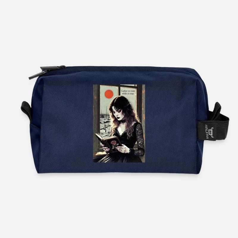 Gothic Lifestyle - Recycelte Kulturtasche - Navy