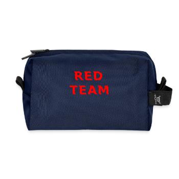 Red Team - Recycelte Kulturtasche - Navy - Vorne