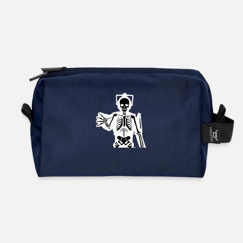 Cybermen xray - Recycelte Kulturtasche - Navy