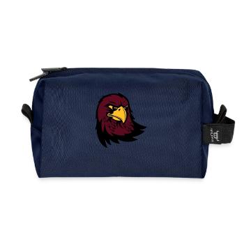 Aigle, Eagle - Trousse de toilette en tissu recyclé - marine - Devant