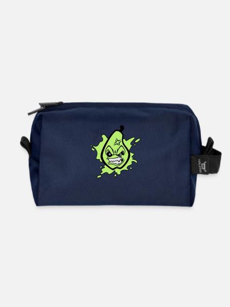 Angry pear - Trousse de toilette en tissu recyclé - marine
