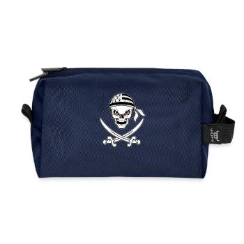 corsaire breton - Trousse de toilette en tissu recyclé - marine - Devant